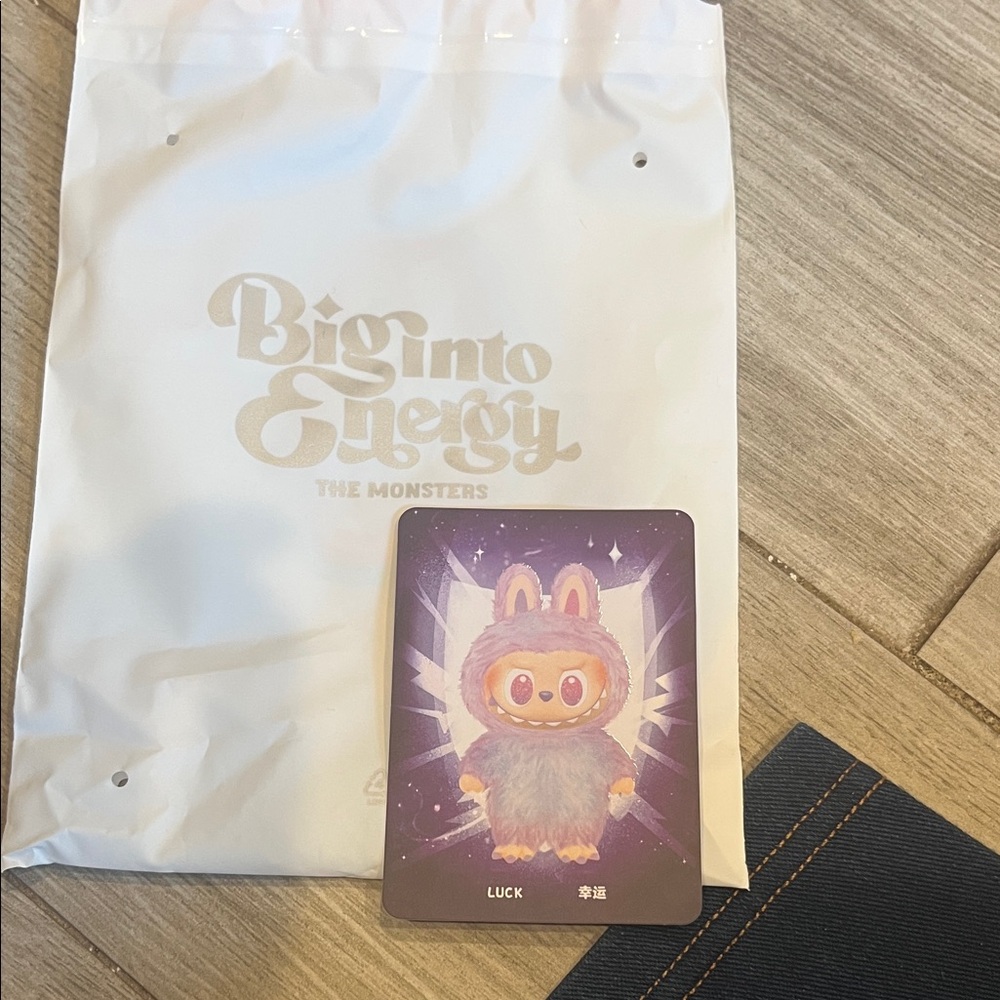 Authentic Pop Mart Big Into Energy Labubu - Luck - Picture 5 of 8